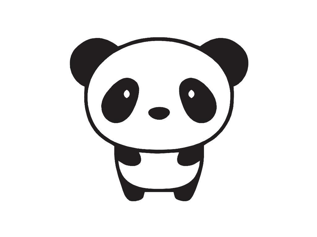 Wallpaper Kawaii Panda Cute Drawing Picture