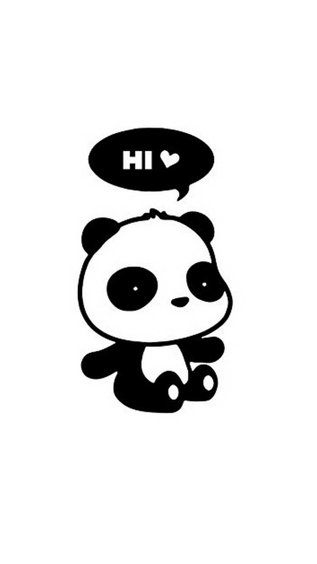 Kawaii Panda Wallpaper. Chibi Panda Phone