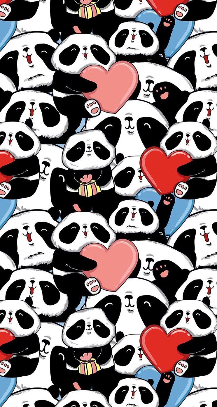 Kawaii Panda Wallpapers - Wallpaper Cave