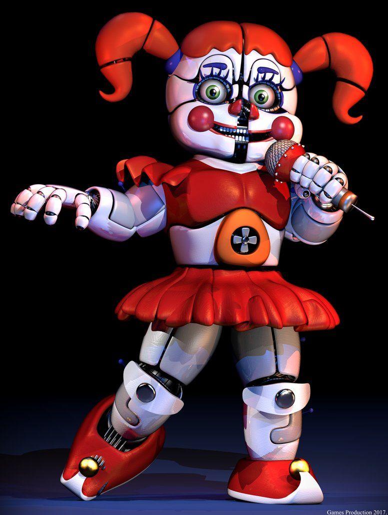 Circus Baby Render by GamesProduction. things I like. Circus