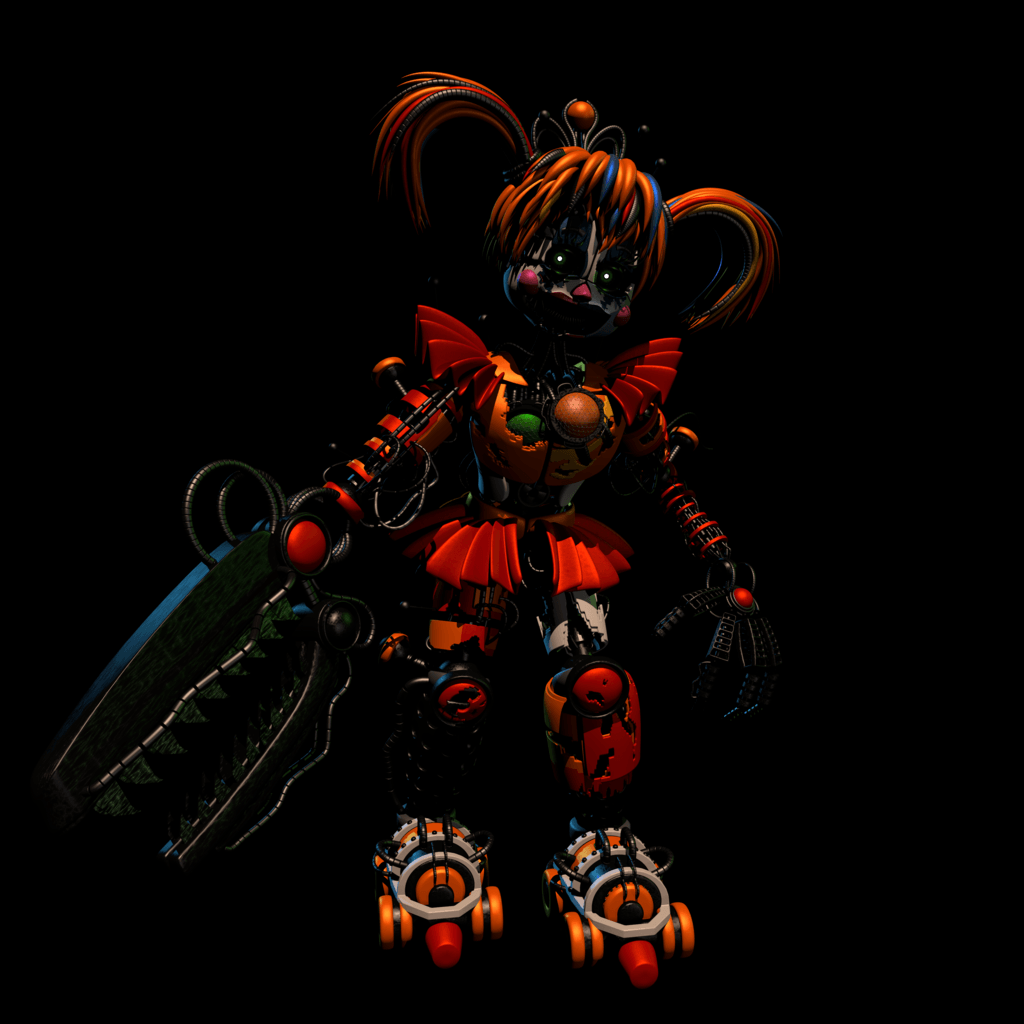 FNaF 6 Scrap Baby. Done by EndyArts. FNAF. FNAF, Five night, Five