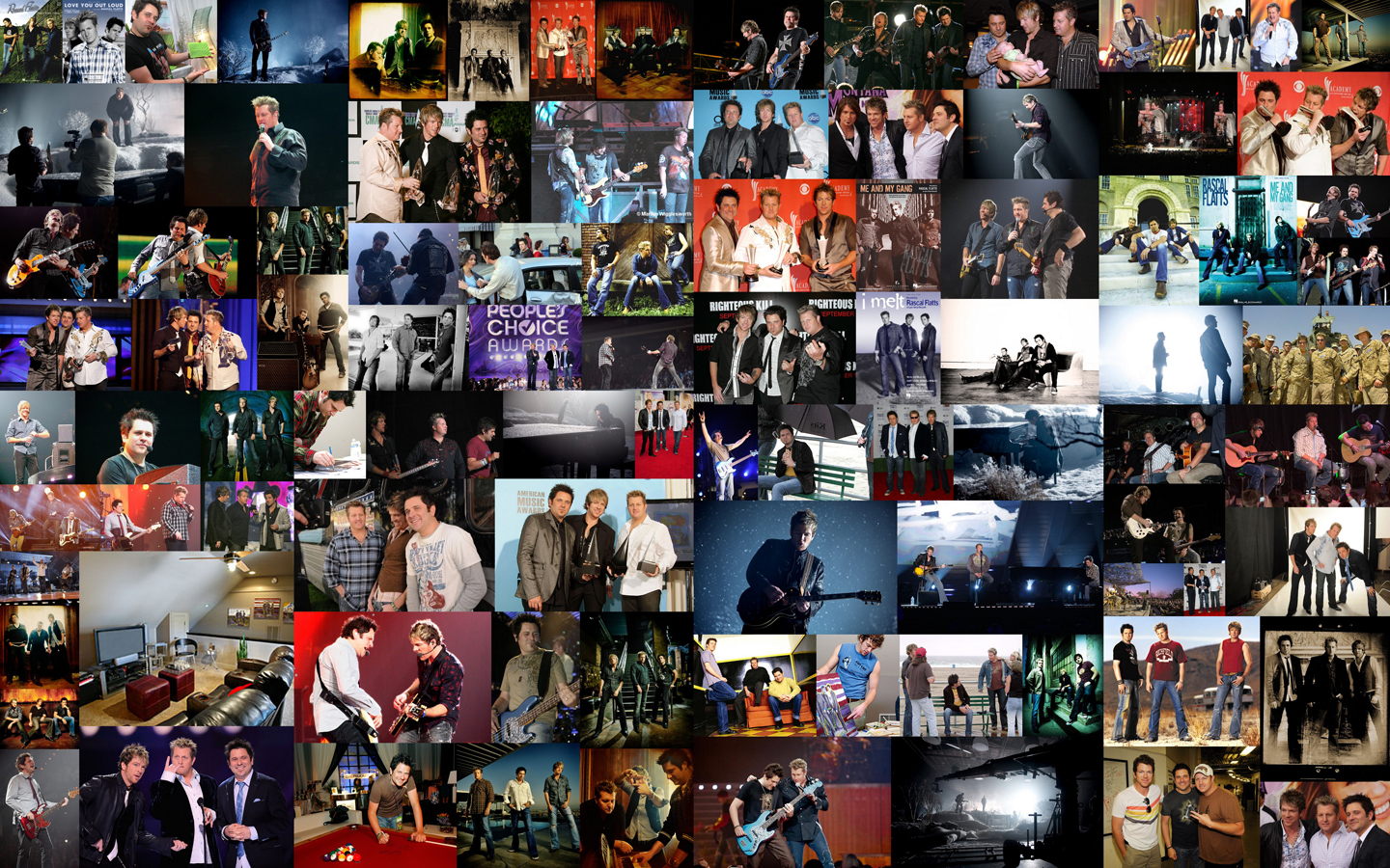 Rascal Flatts Photo Collage 1 wallpaper. Rascal Flatts Photo