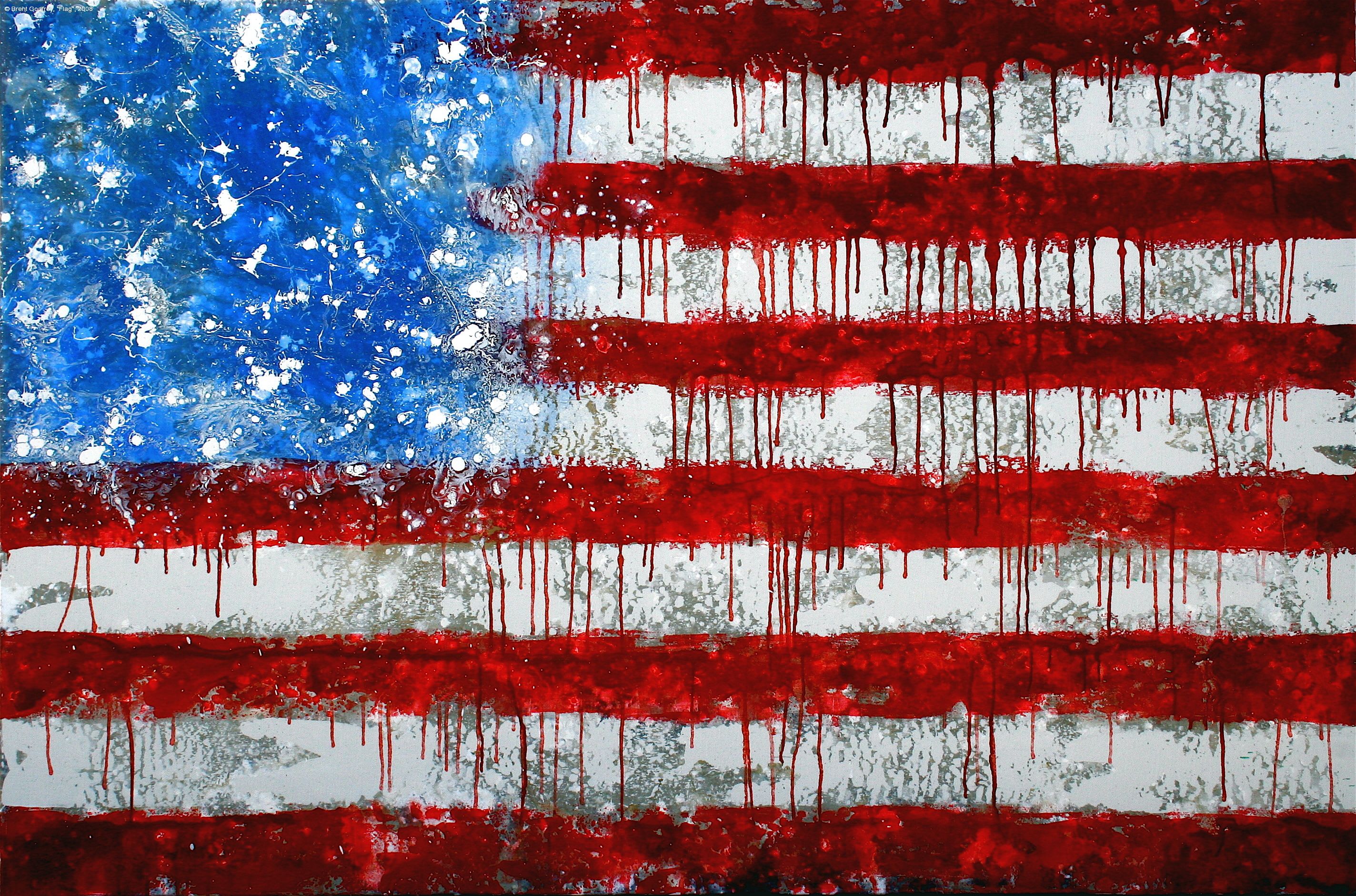 USA, United States, United States of America, America Flag Art
