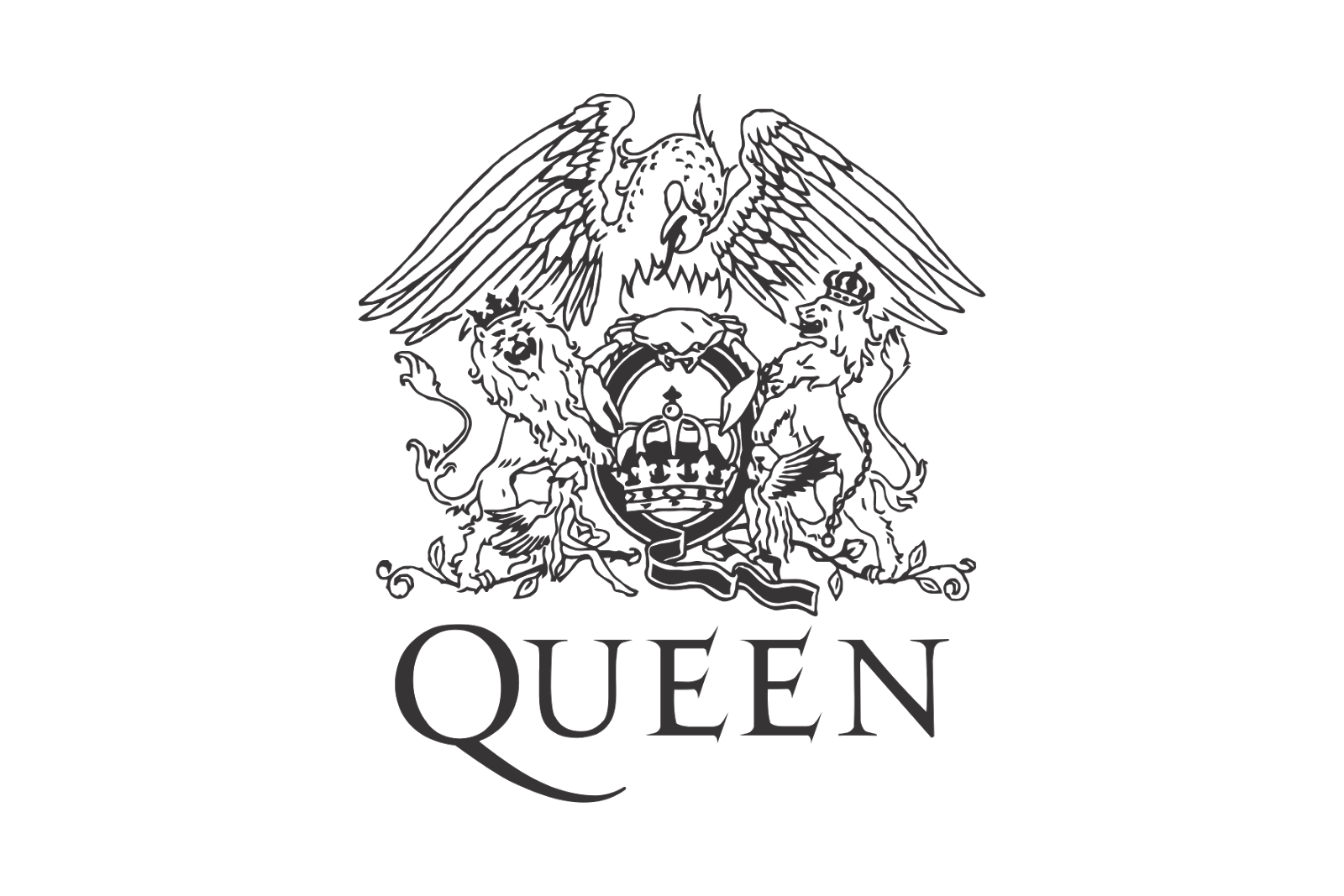 Queen vector emblem HUGE FREEBIE! Download for PowerPoint