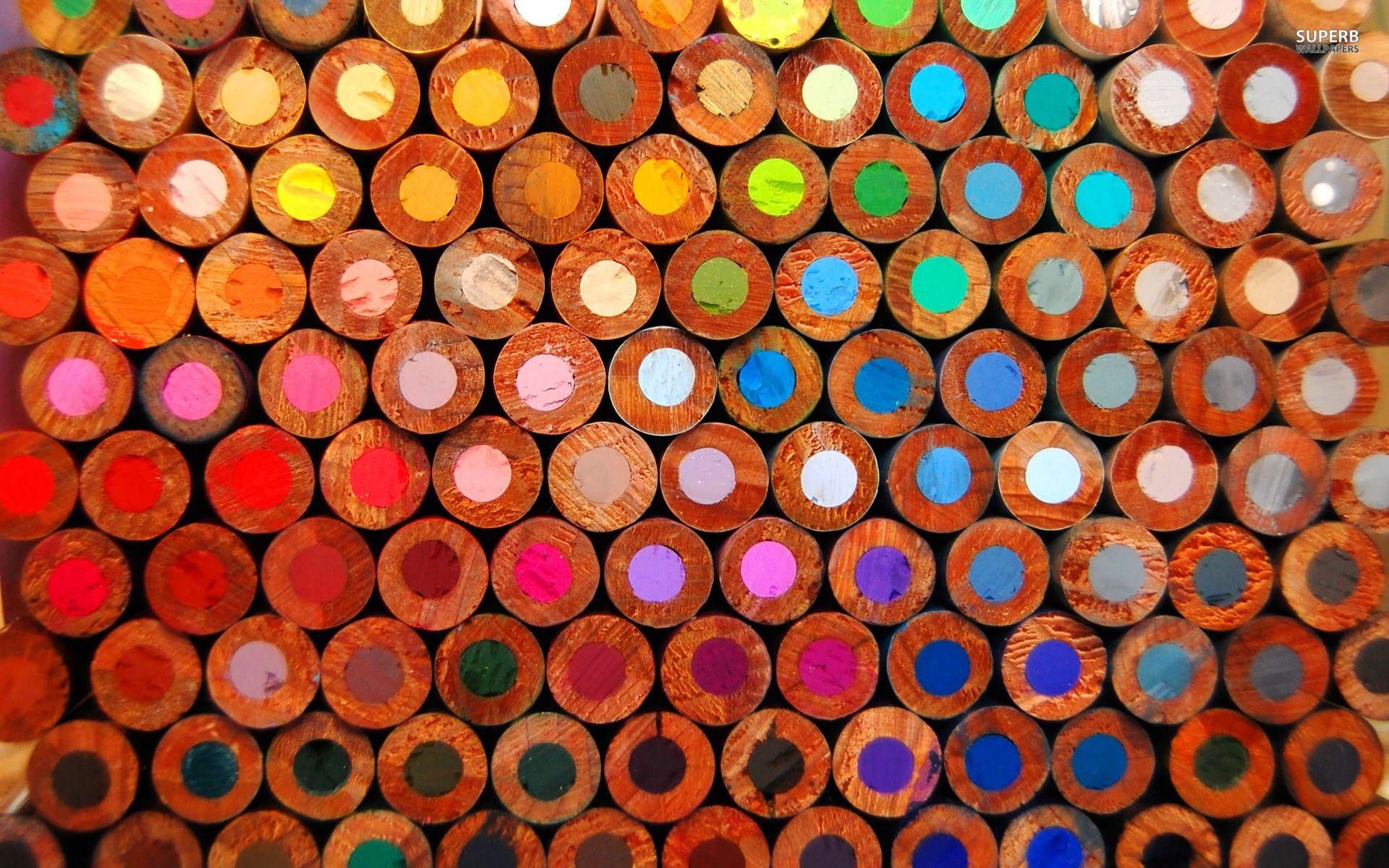 Color Pencil Wallpaper
