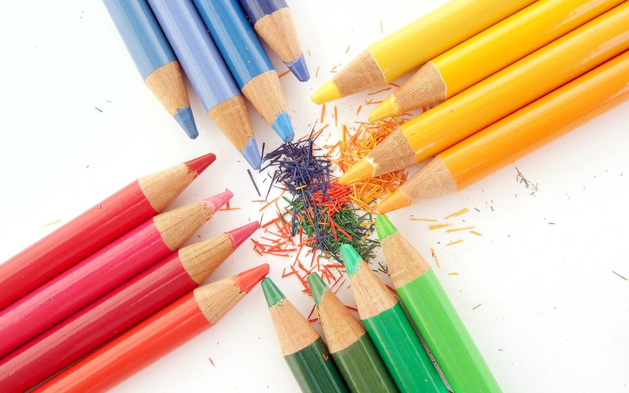 Colorful Pencil Wallpaper
