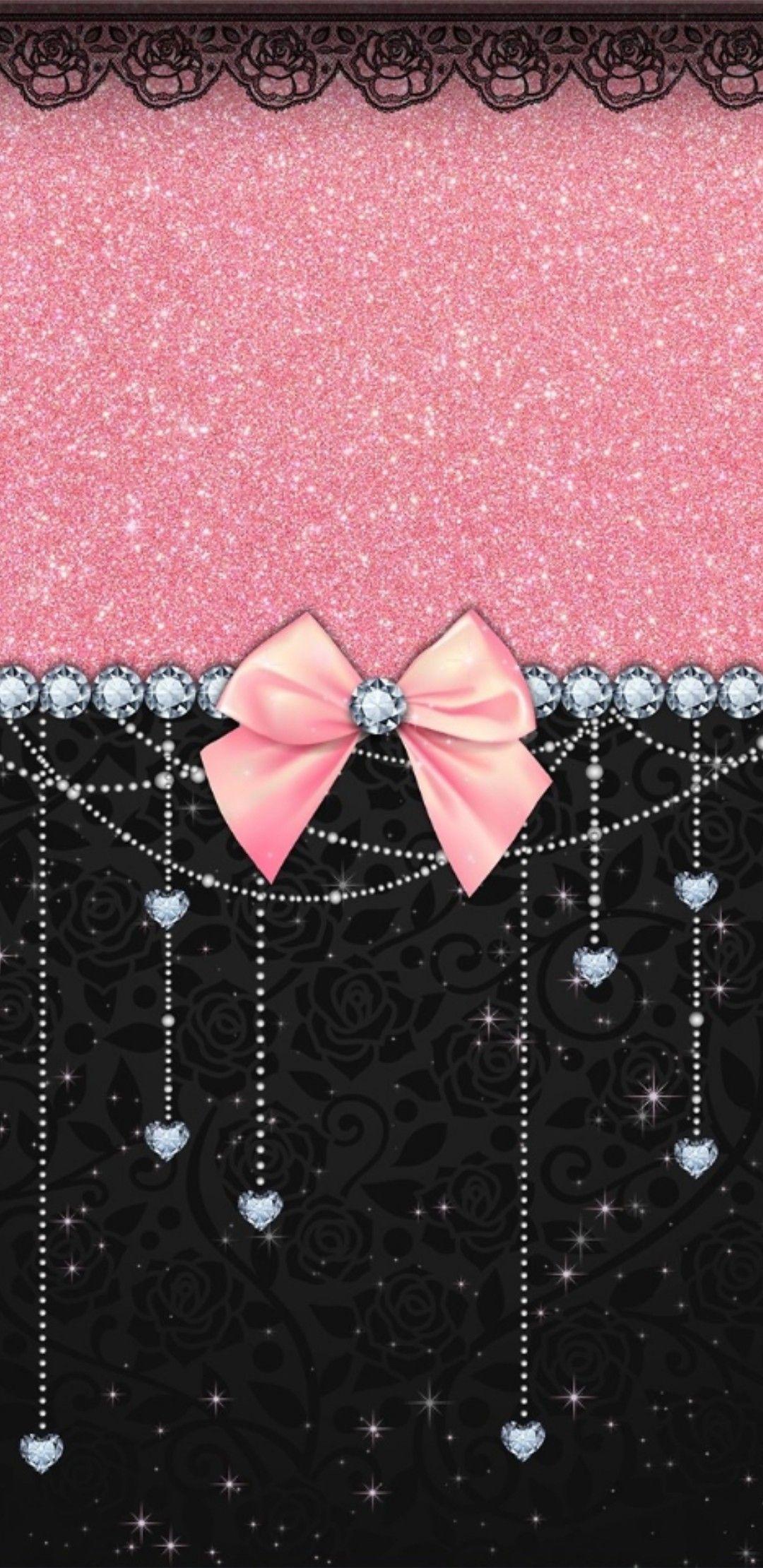 Glitter Bows Wallpapers - Wallpaper Cave