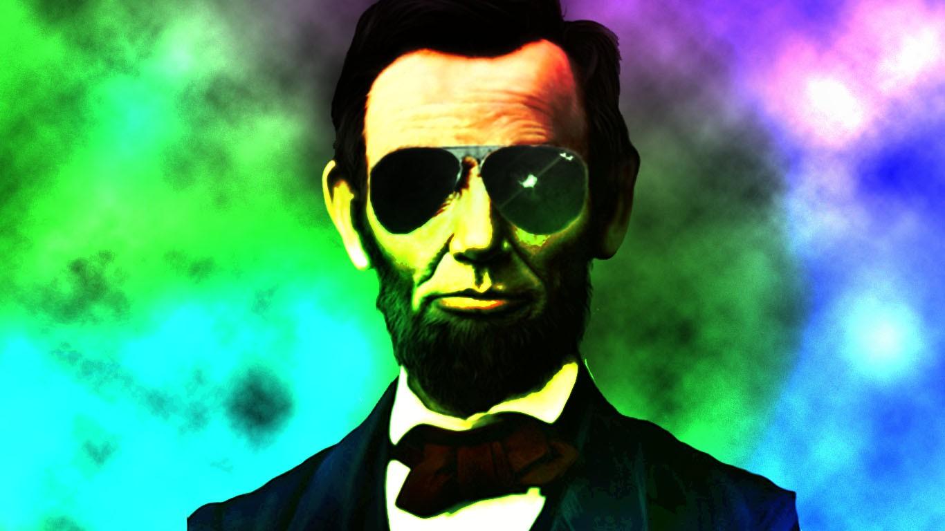 Abraham Lincoln Wallpaper 4K (1366x768 px)