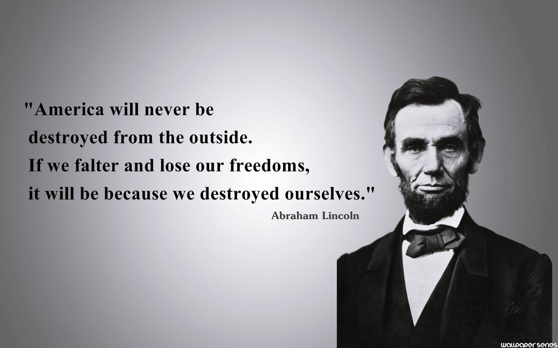 Pack.558: Abraham Lincoln Wallpaper 1920x1200 px