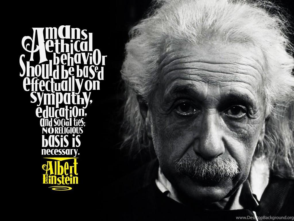 HD wallpaper: Albert Einstein, quote, motivational, black And White, people  | Wallpaper Flare
