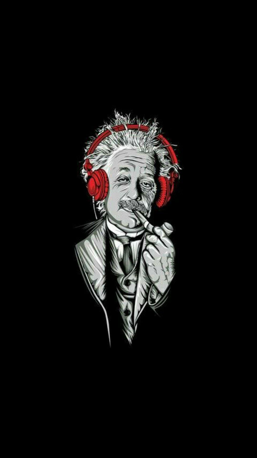 Einstein can feel it too. Musicalia. Wallpaper, iPhone