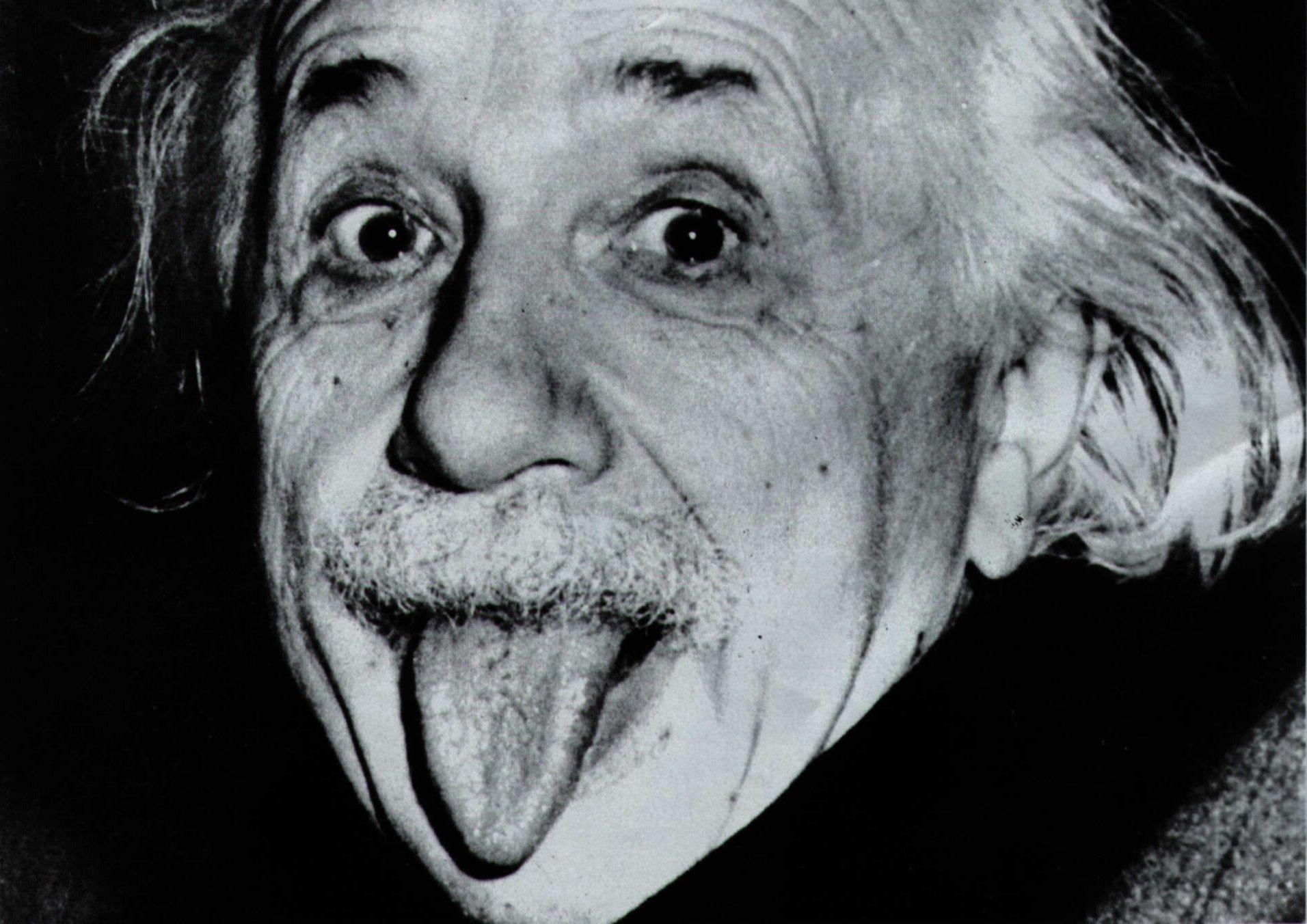 Huge Albert Einstein Picture