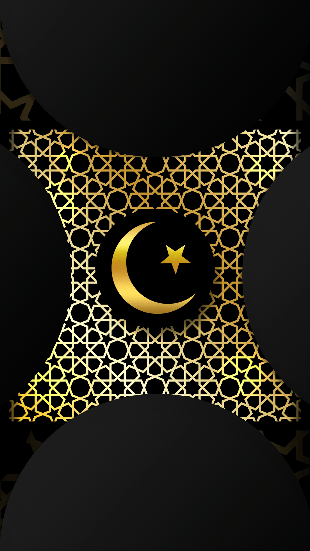Free HD Islam Gold iPhone Wallpaper For Download .0430