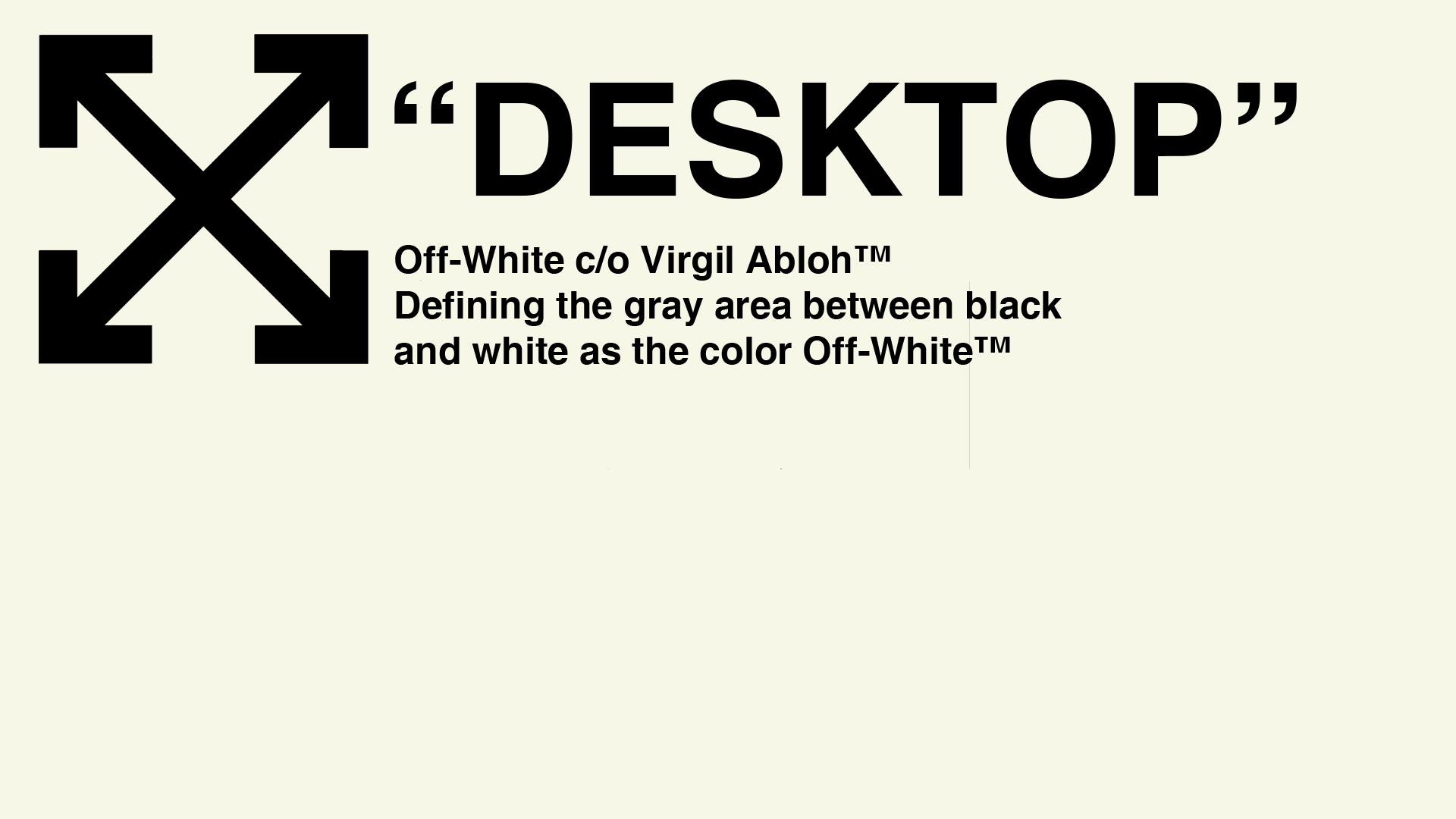 An Album Of A Bunch Of Off White Desktop Wallpaper, All Made