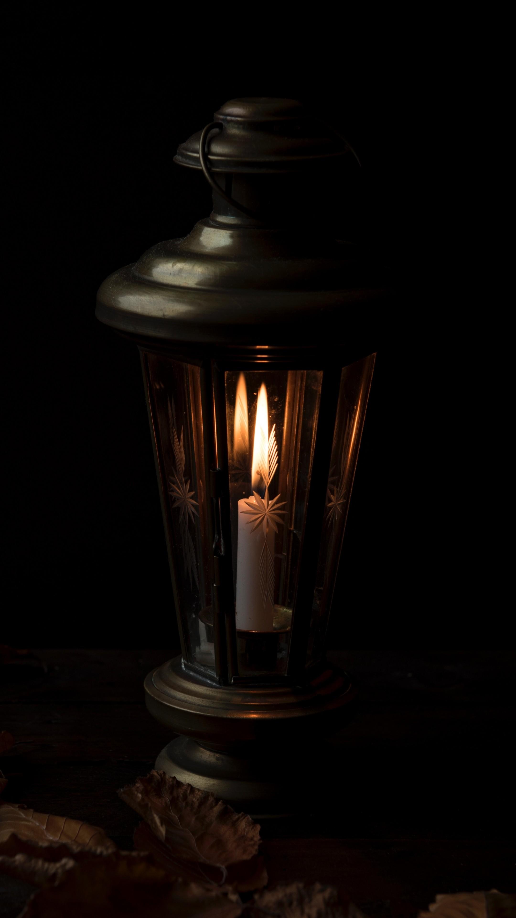 Candle Night Lamp Wallpaper - [2160x3840]