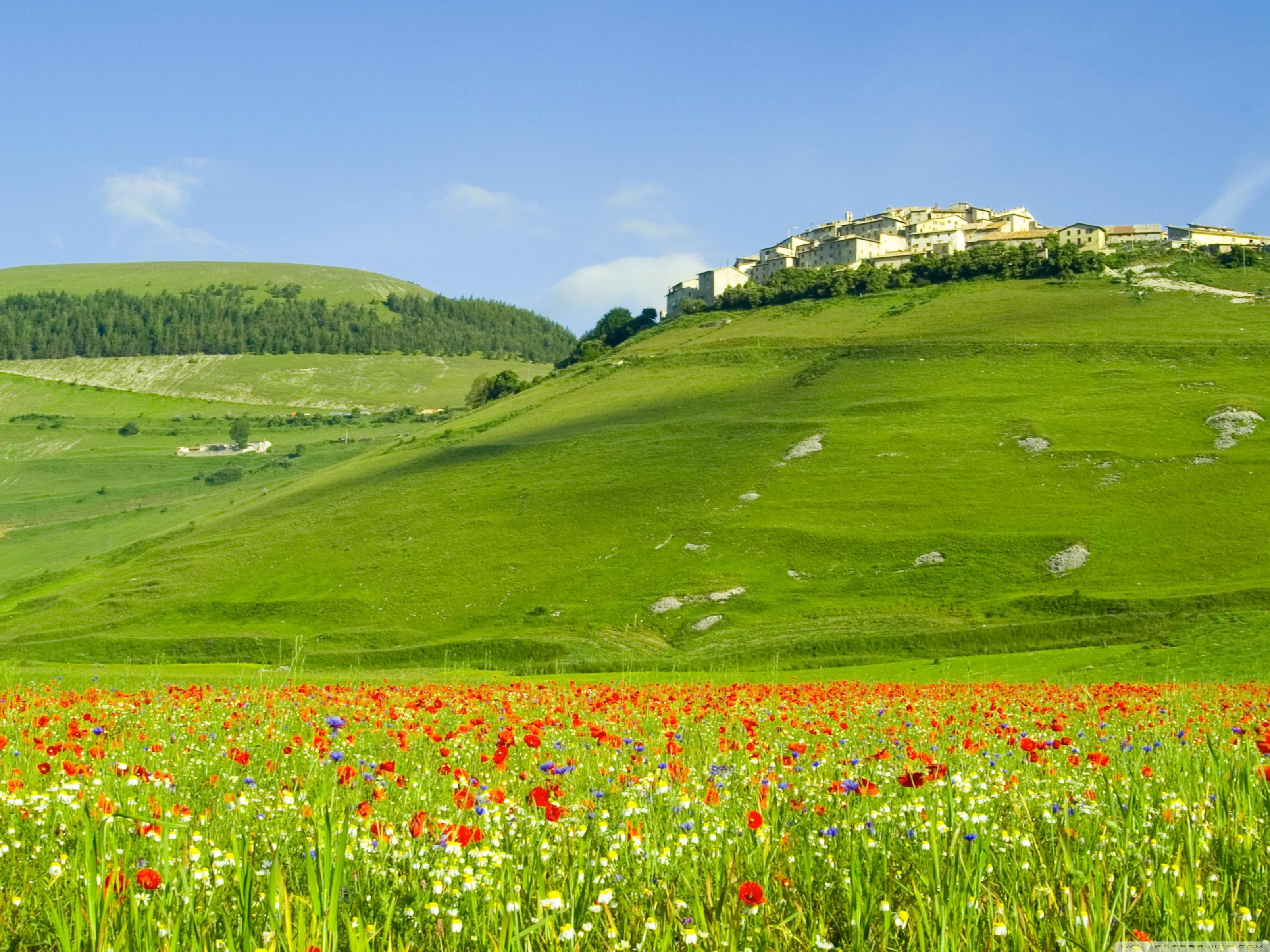 Italy Hills ❤ 4K HD Desktop Wallpaper for • Dual Monitor Desktops