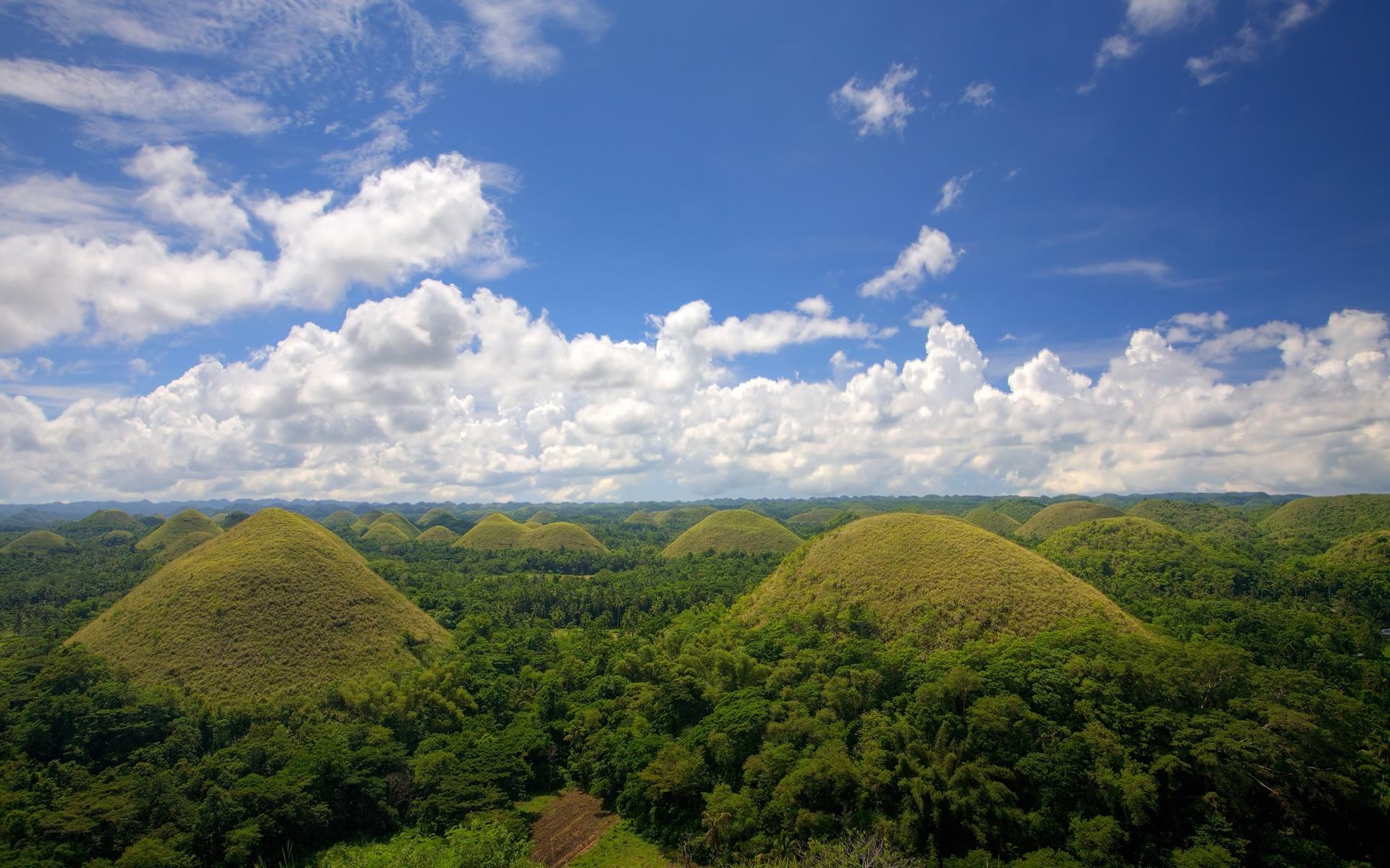 Chocolate Hills Wallpaper Philippines World Wallpaper in jpg format