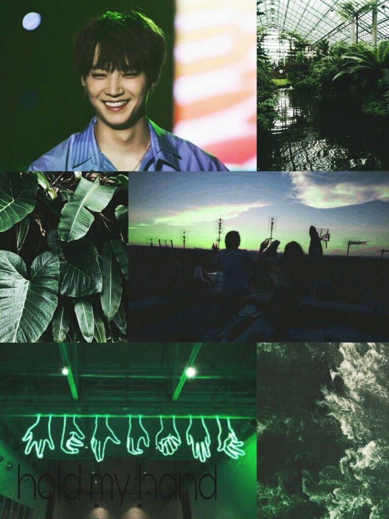 JB // GOT7 // Wallpaper // green // aesthetic. Got7