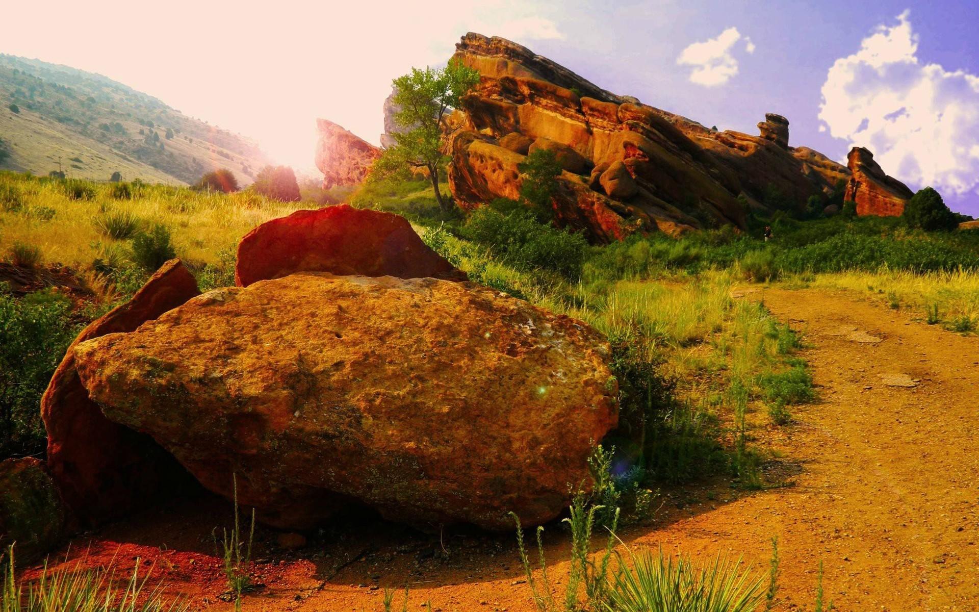 Mountains landscapes nature rock hills view wallpaper. AllWallpaper