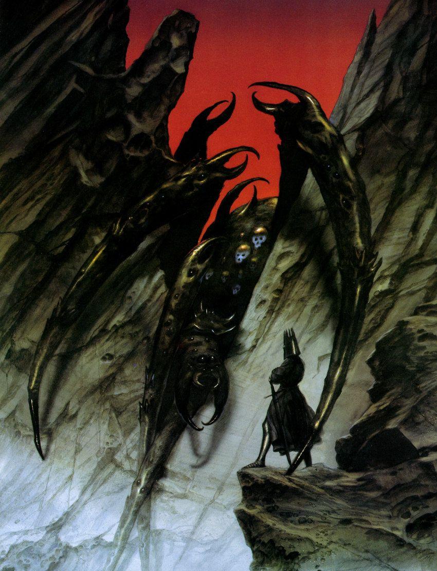 Before Shelob and Sauron in Lord of the Rings there was Ungoliant