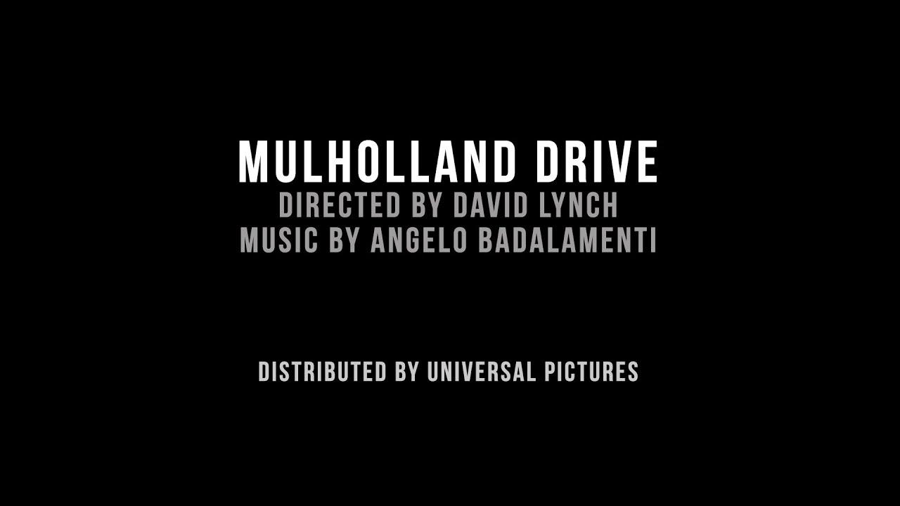 A SECRET MUSIC, David Lynch's PIANO SOLO: Mulholland Drive Angelo