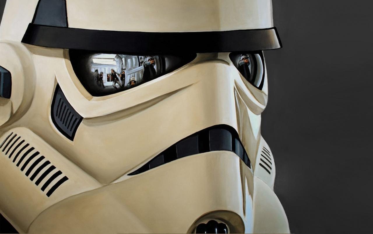Star Wars Stormtrooper Helmet wallpaper. Star Wars