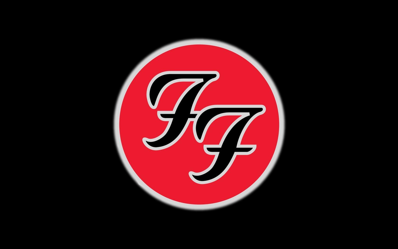 Wallpaper, red, text, logo, sign, circle, brand, Foo Fighters, icon