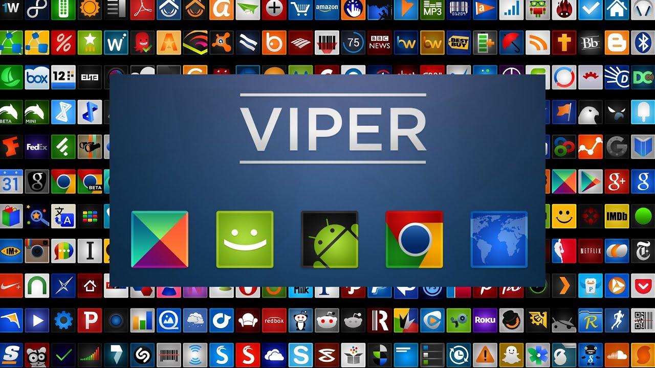 Viper Icon Pack for Android! HD Icon & 7 HD Wallpaper!