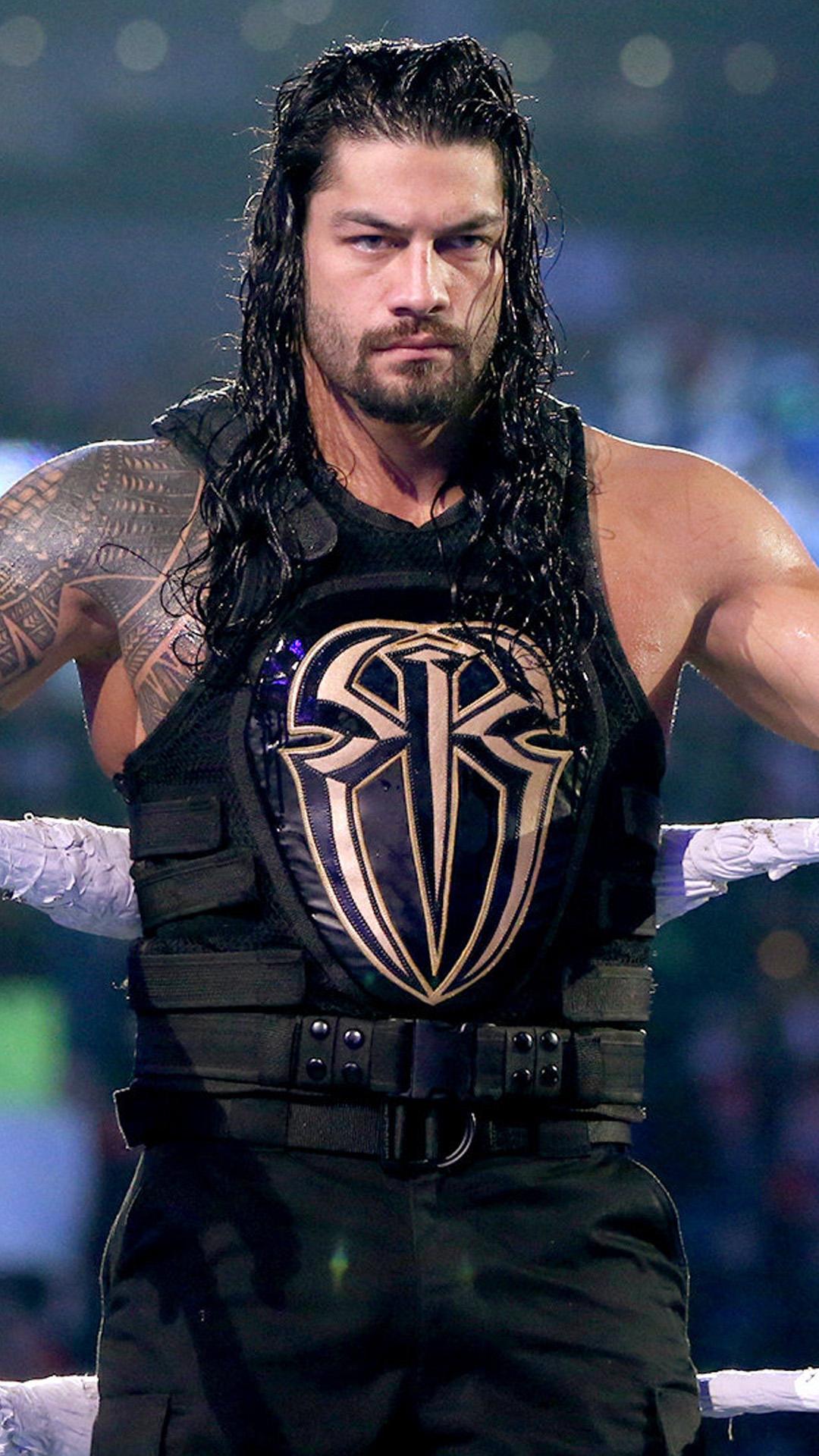 Roman Reigns Mobile HD Wallpaper 02 Shield WWE
