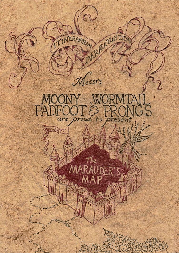 Harry Potter Marauder's Map Wallpaper Free Harry