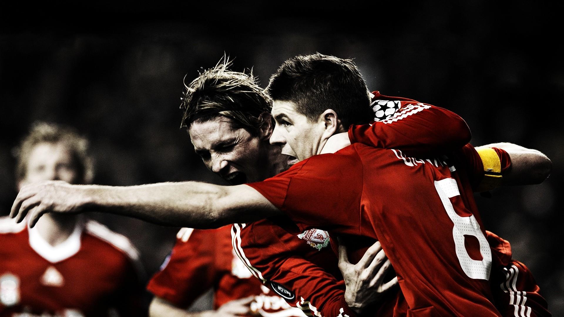Steven Gerrard And Torres Wallpaper HD Wallpaper