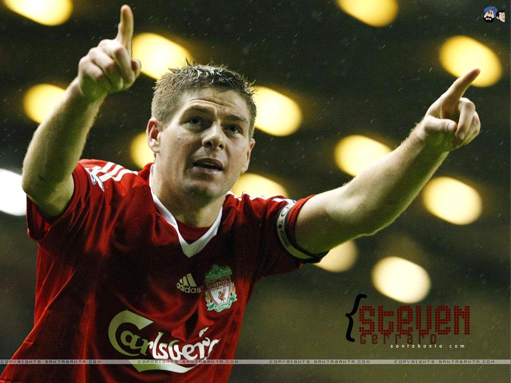 Free Download Steven Gerrard HD Wallpaper