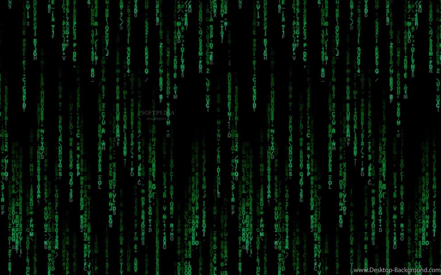 Moving Matrix Wallpaper Desktop Background