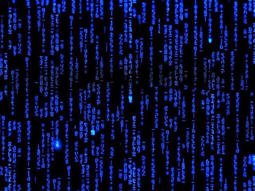 Matrix Blue Wallpapers - Wallpaper Cave