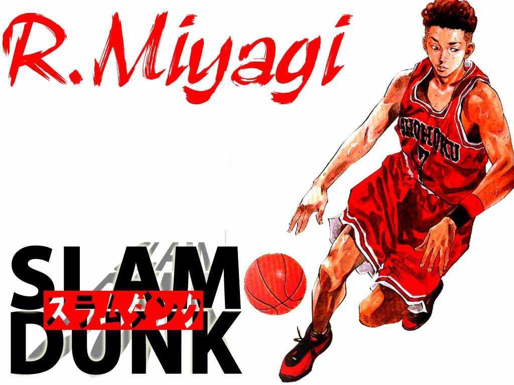 Slam Dunk Ryota Miyagi. Anime wallpaper. Slam dunk