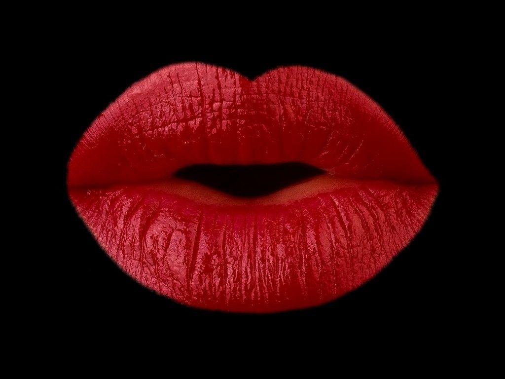 Red Lips Wallpaper 1024x768