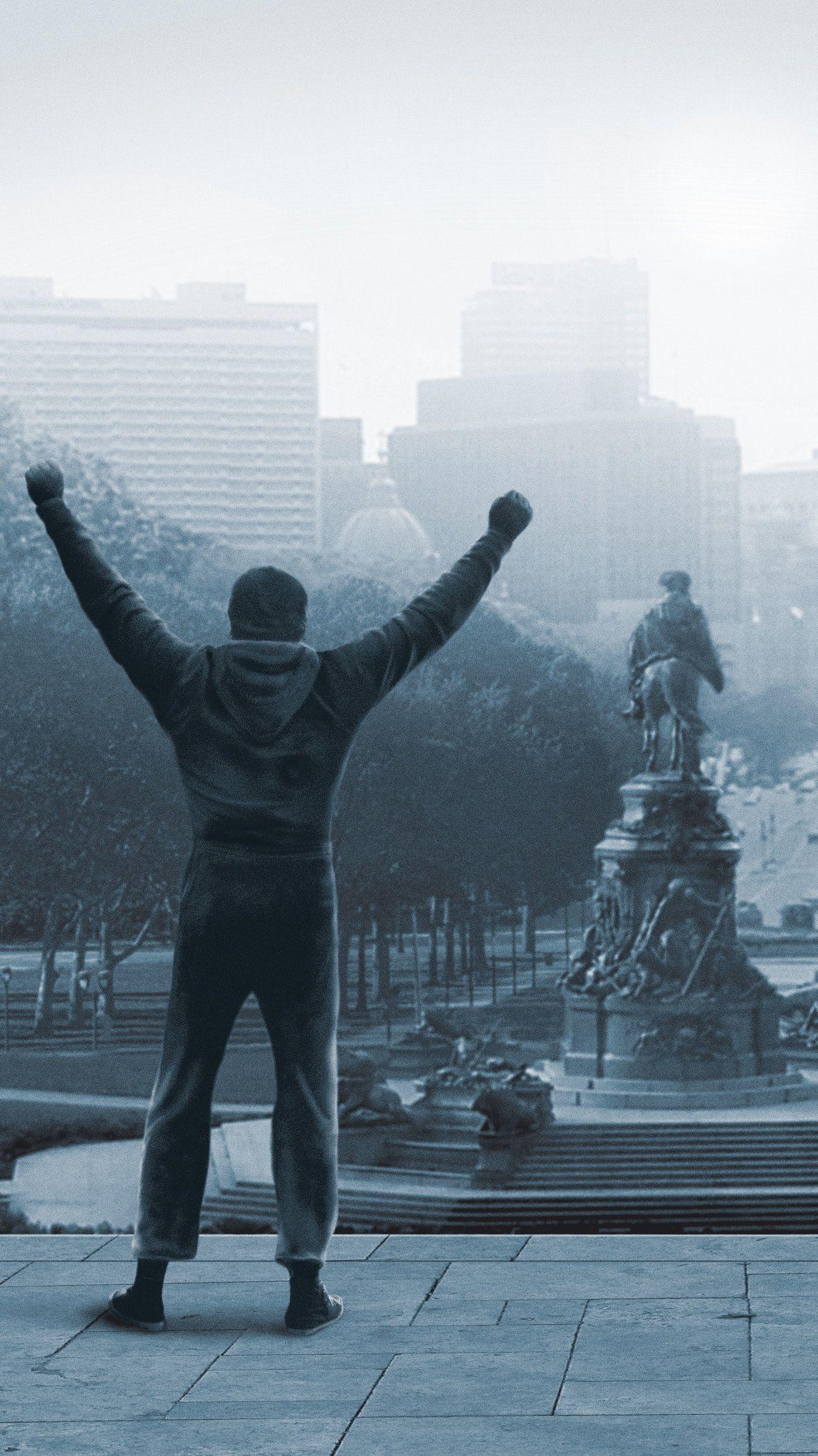 Rocky (1976) Phone Wallpaper. Stallone, Pôsteres de filmes, Rocky