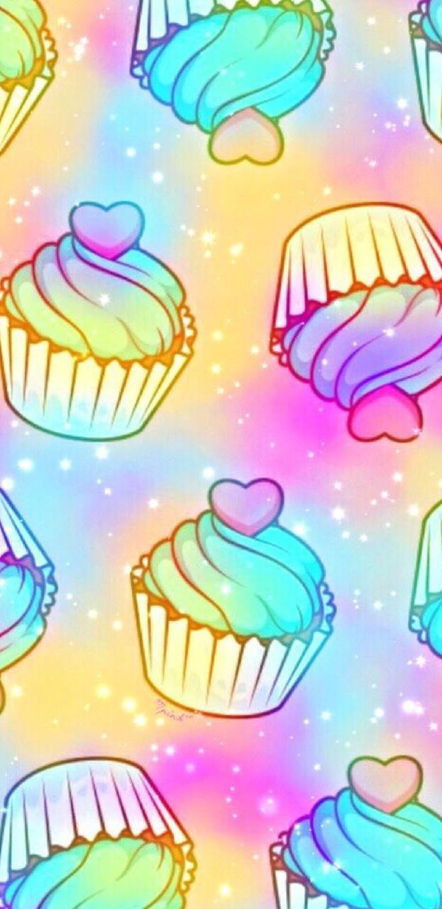 Download cupcake Wallpaper by illigal2alien now. Browse millions of popular cake Wallp. Cupcakes wallpaper, Galaxy wallpaper, Cake wallpaper