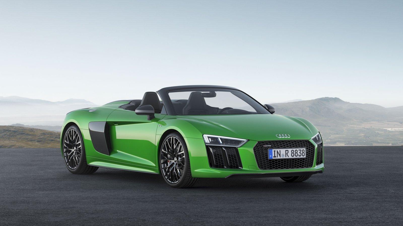 Audi R8 Spyder V10 Plus Picture, Photo, Wallpaper And Video