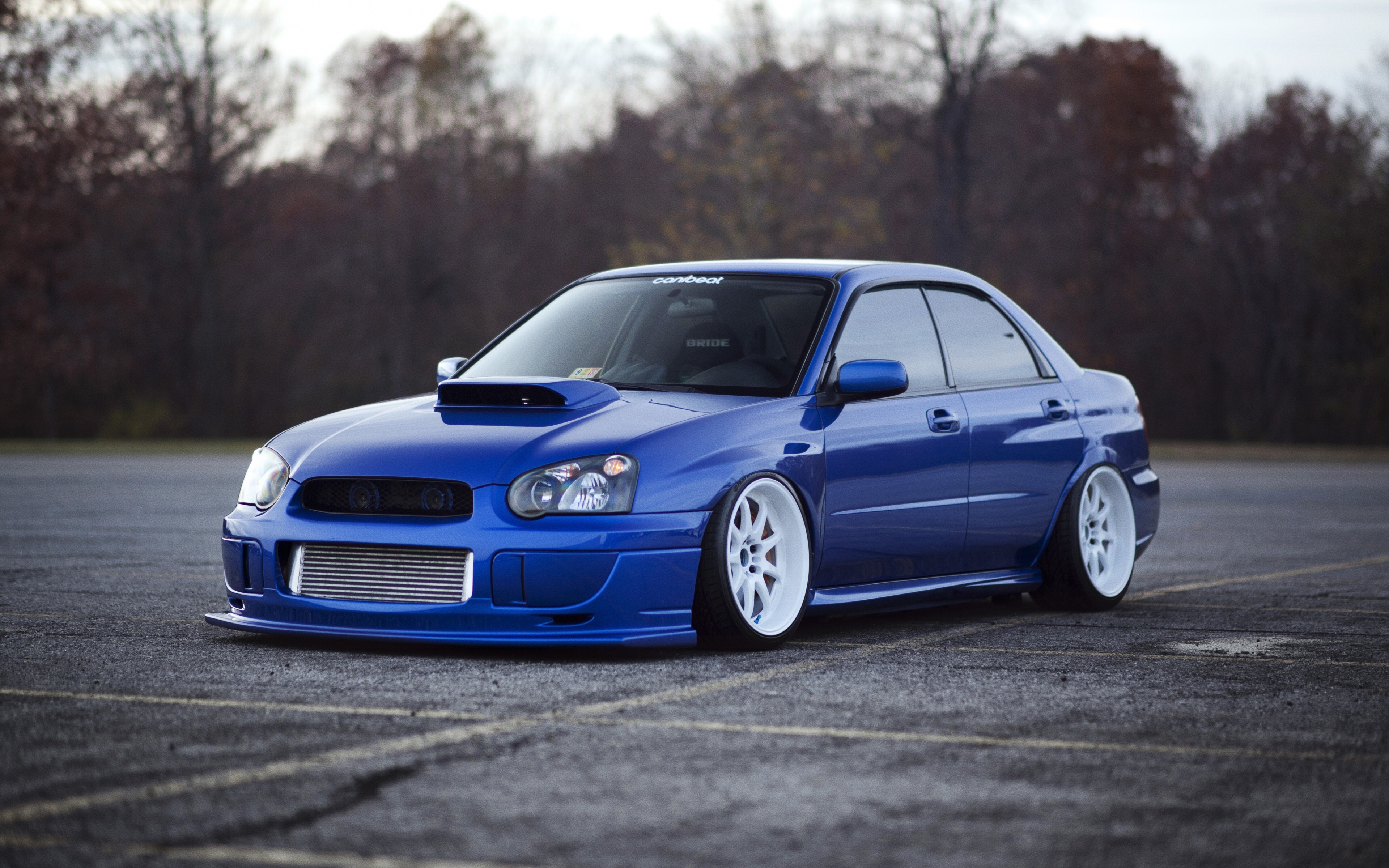 Blue Subaru Wallpaper