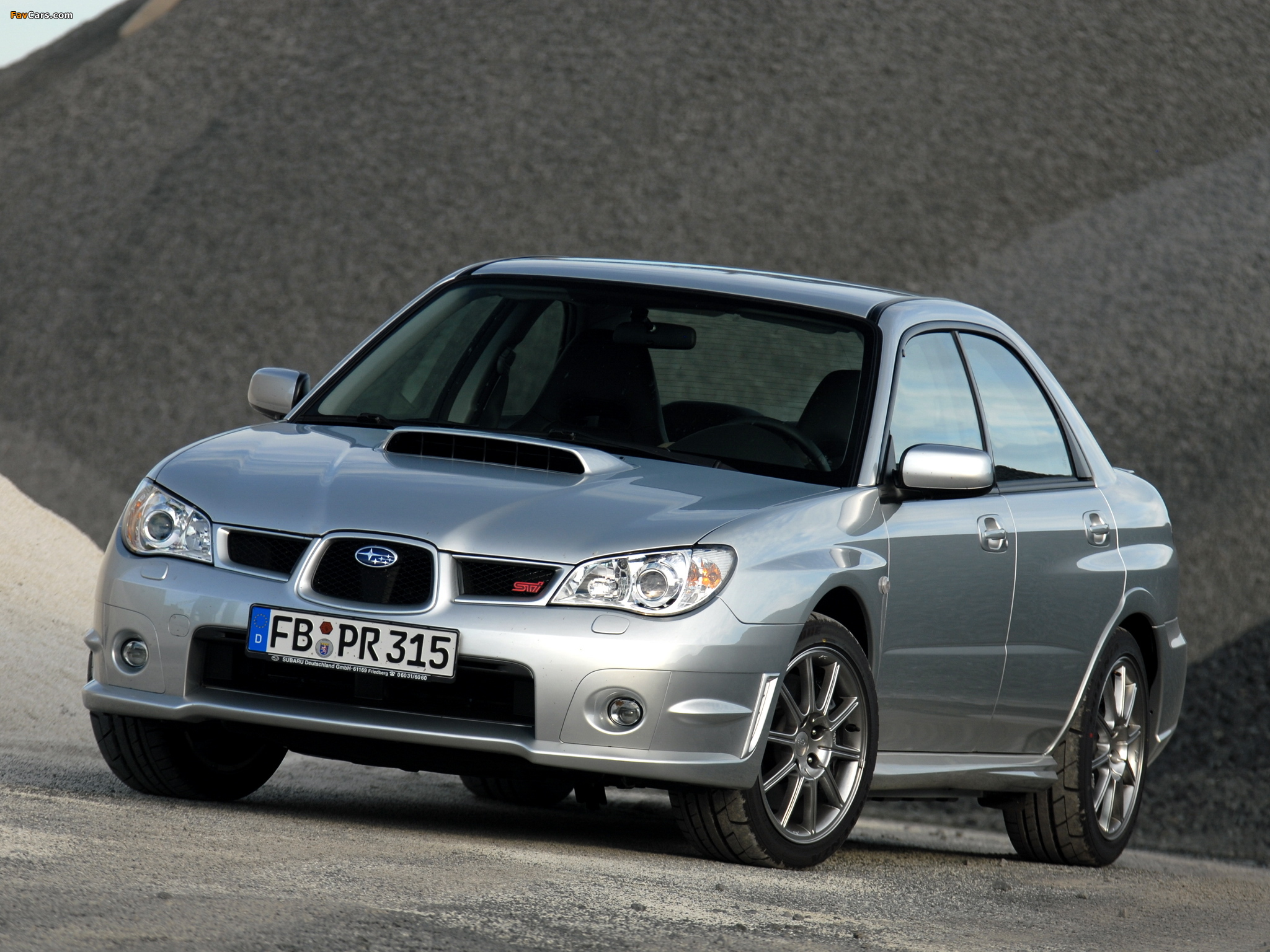 Subaru Impreza WRX STi Limited 2006 wallpaper