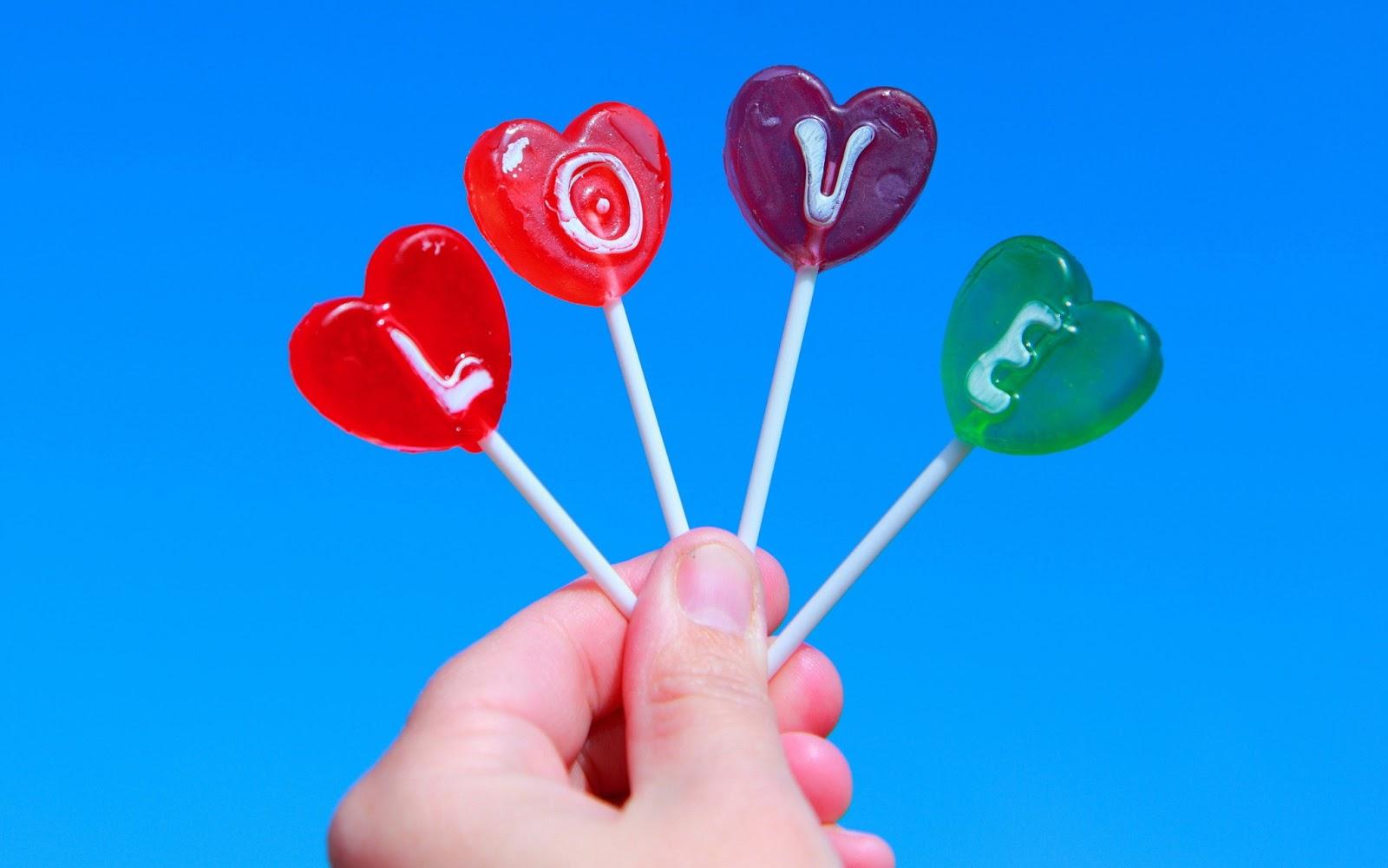 Lollipop Love HD Wallpaper