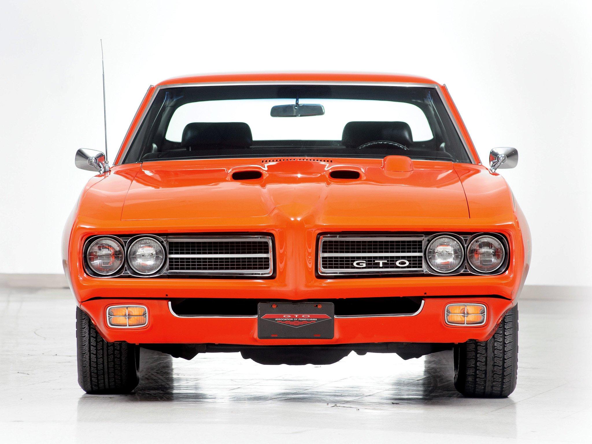 Pontiac GTO Judge Hardtop Coupe muscle classic HD wallpaper
