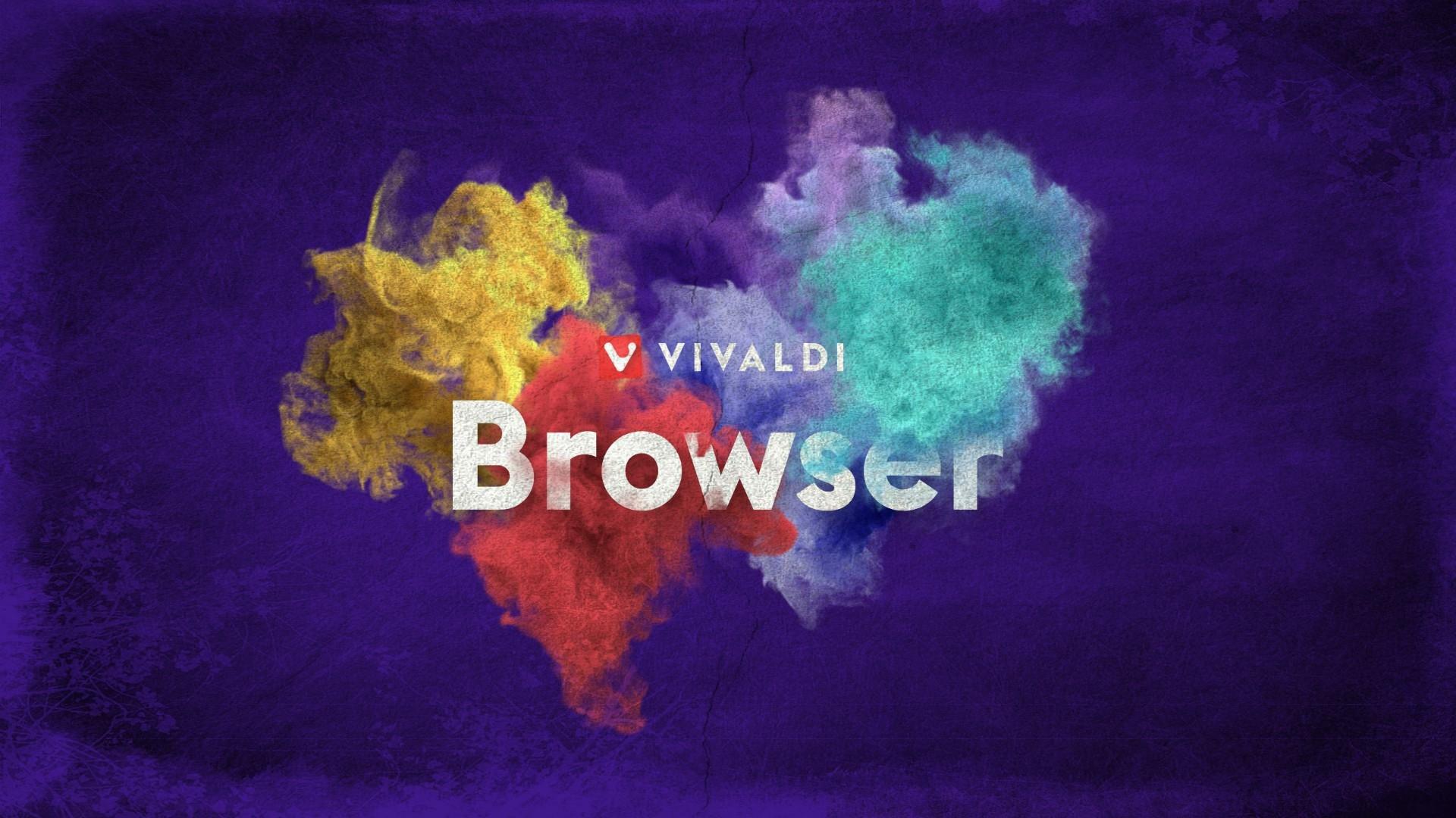 Download 1920x1080 Vivaldi, Browser, Texture Wallpaper