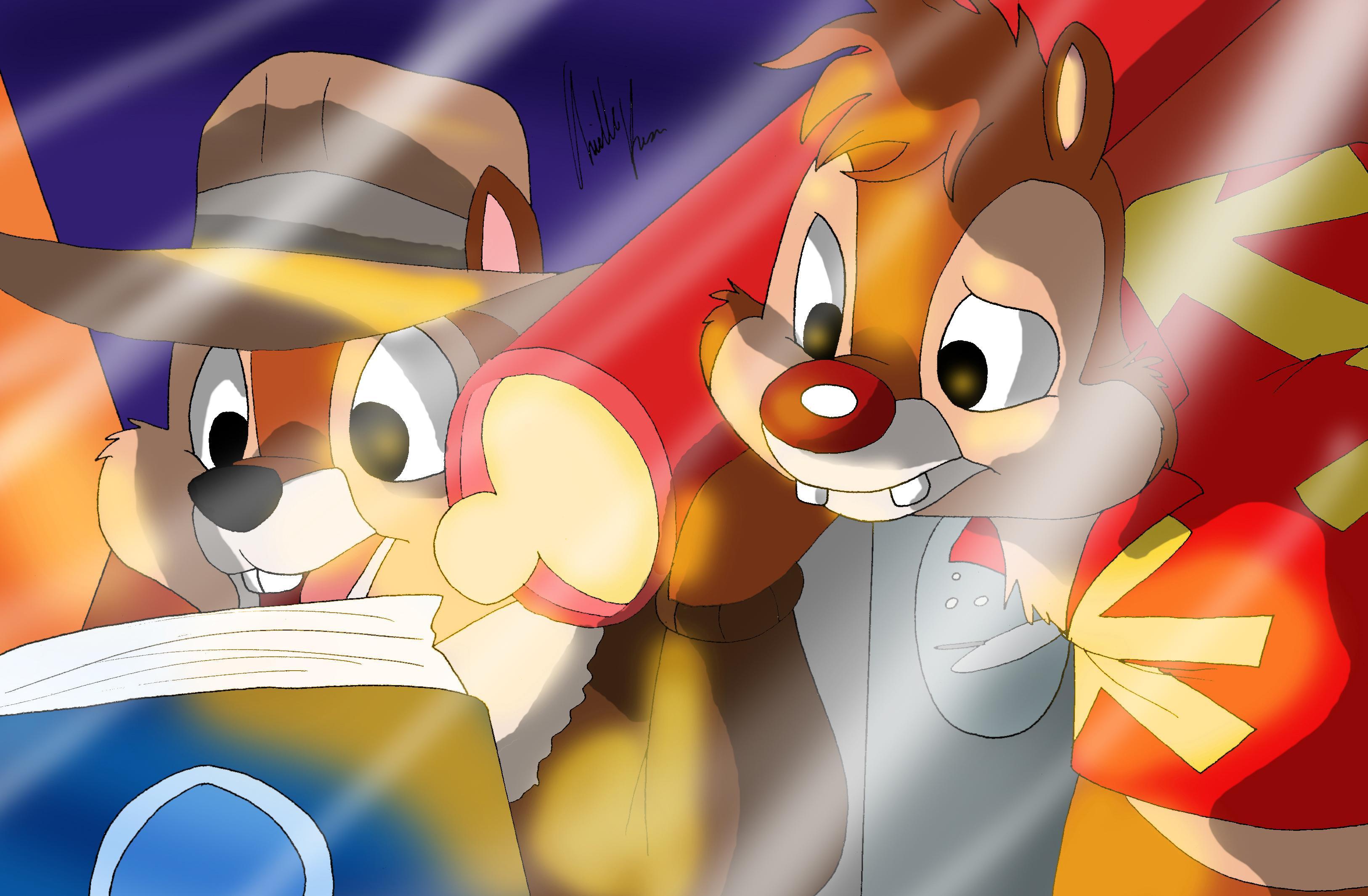 chip and dale HD Wallpaper