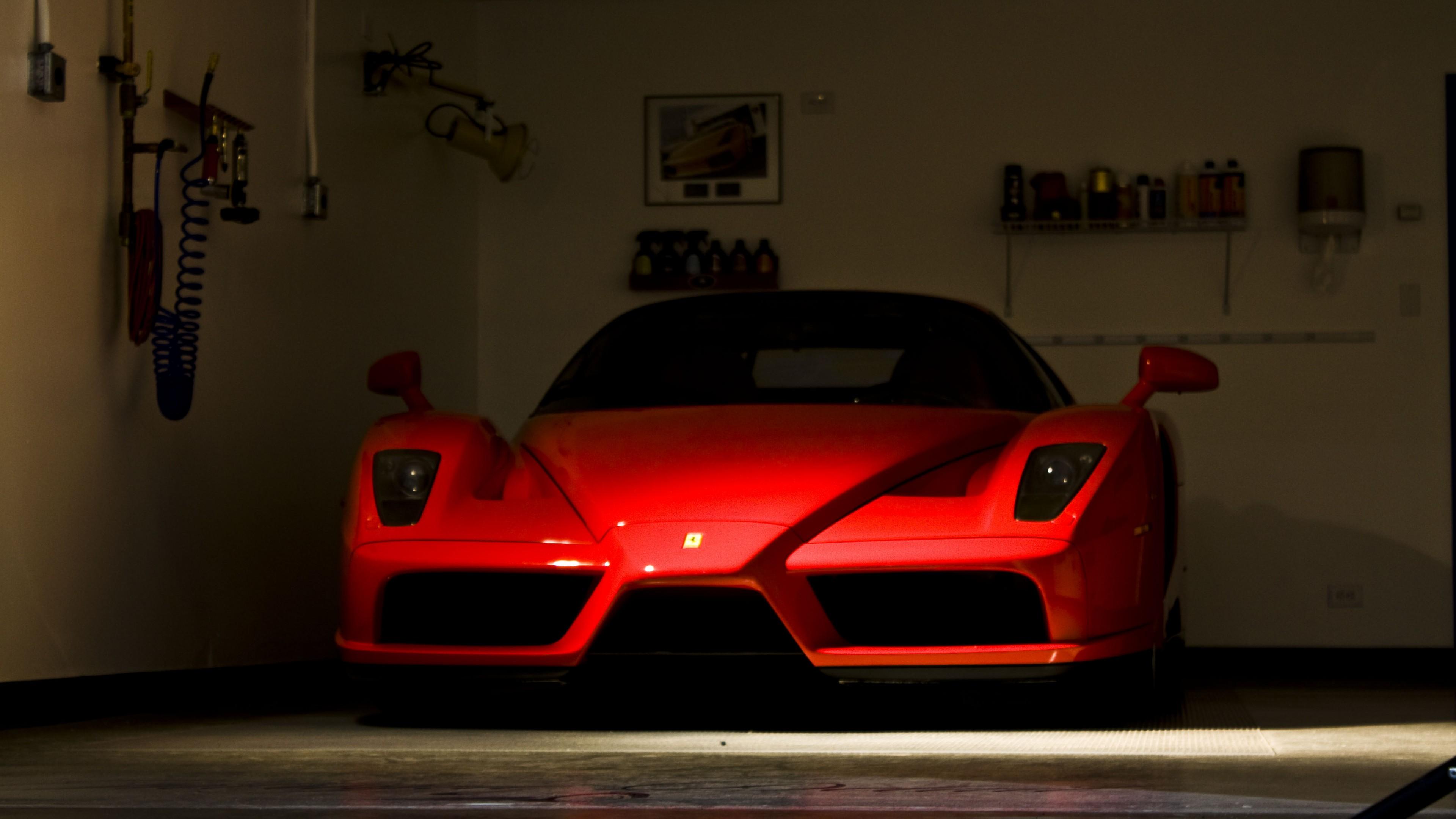 Wallpaper Enzo Ferrari, supercar, luxury cars, sports car, test