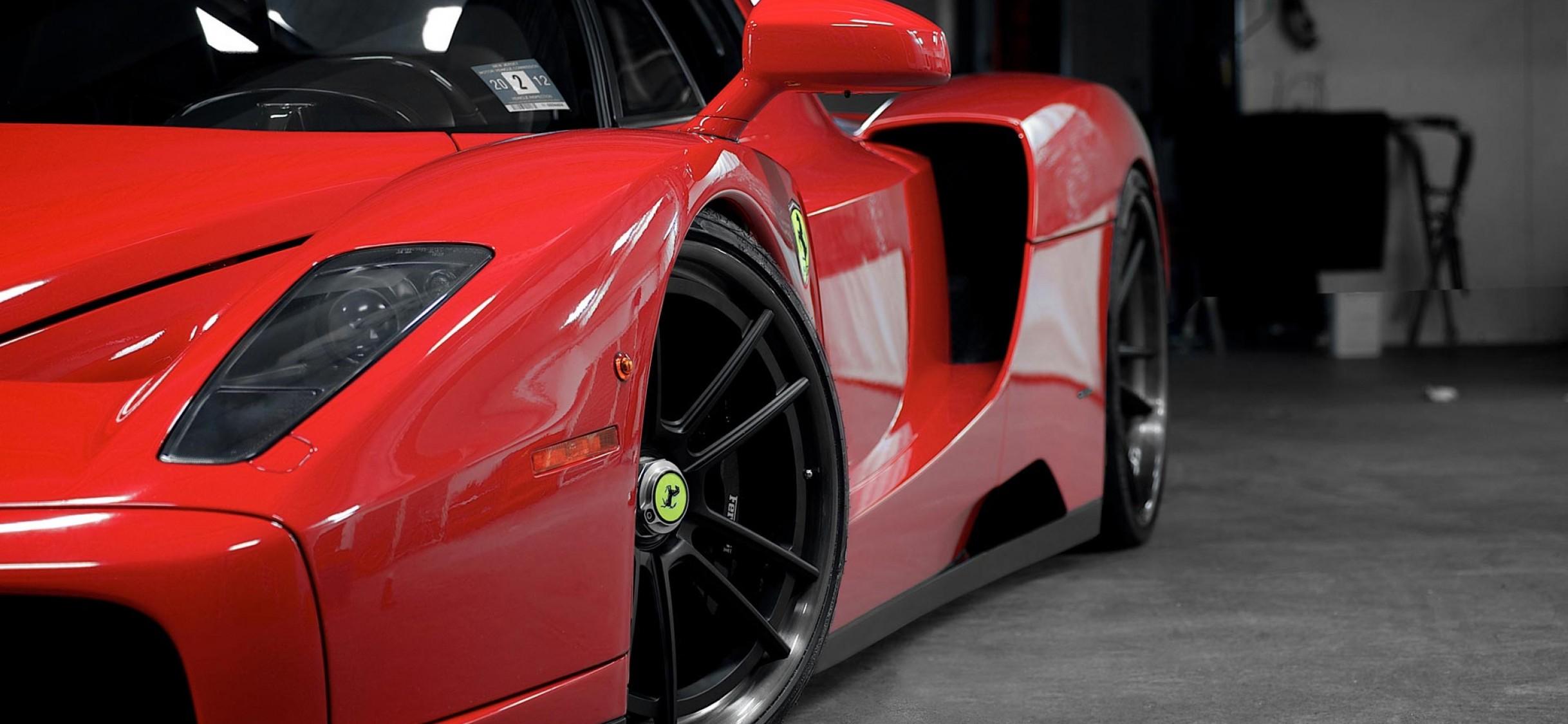 Download Enzo Ferrari Headlight Wheels HD Wallpaper for Desktop