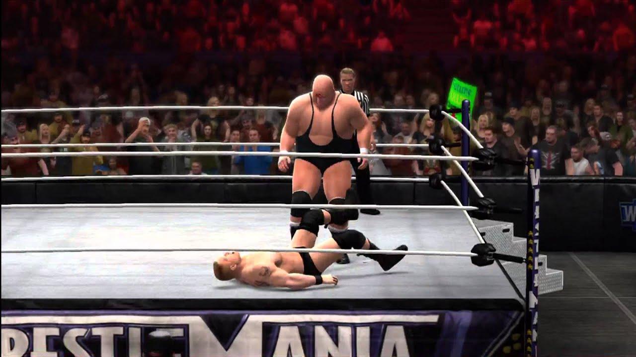 WWE 2K14 Brock Lesnar vs King Kong Bundy Hidden Characters Gameplay