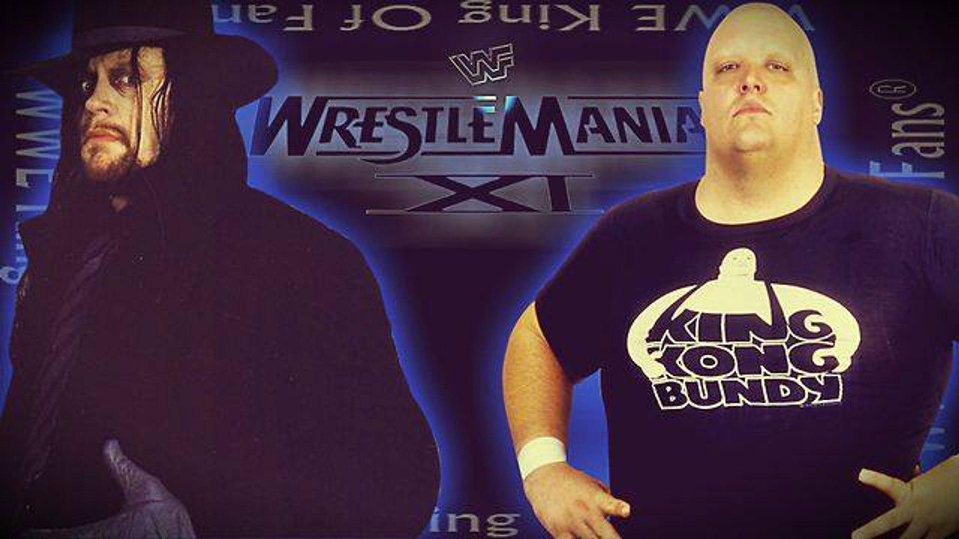 WWE WrestleMania 11: The Undertaker vs King Kong Bundyídeo