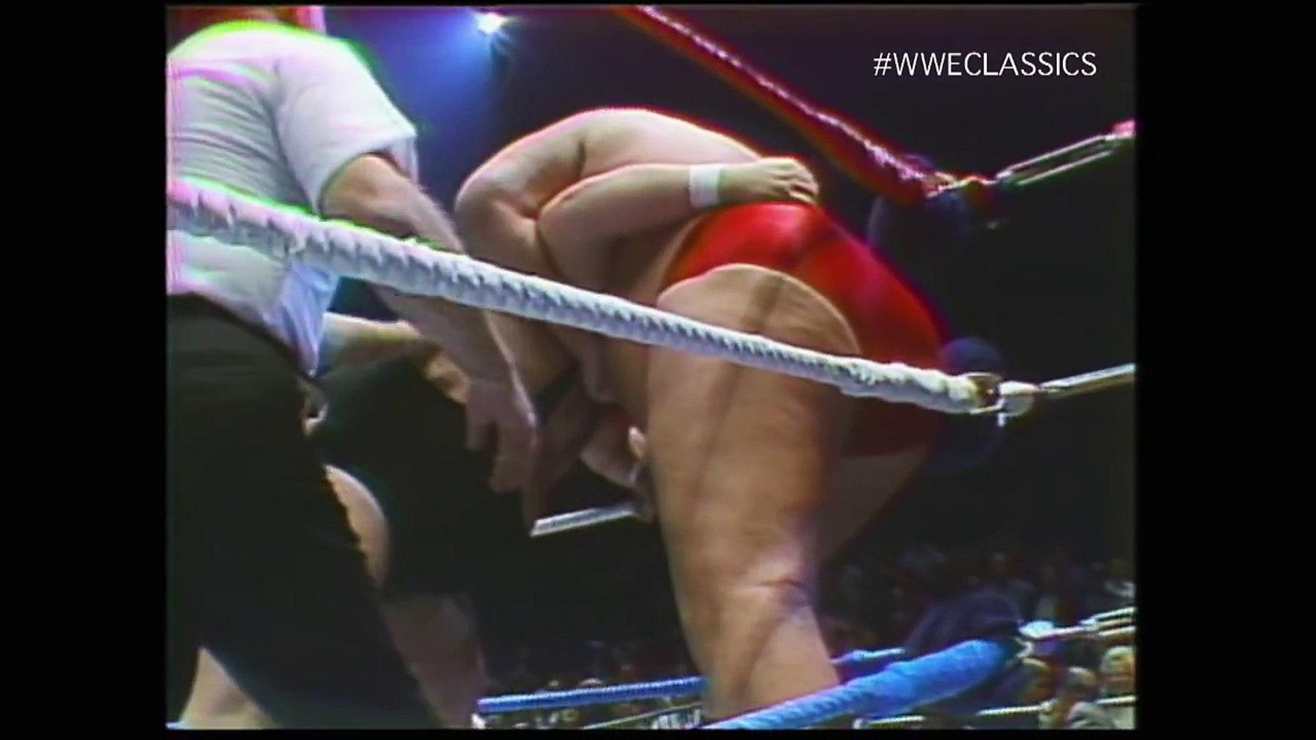 Andre the Giant vs King Kong Bundy 1985